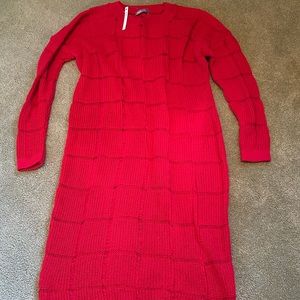 New ASOS sweater dress see through